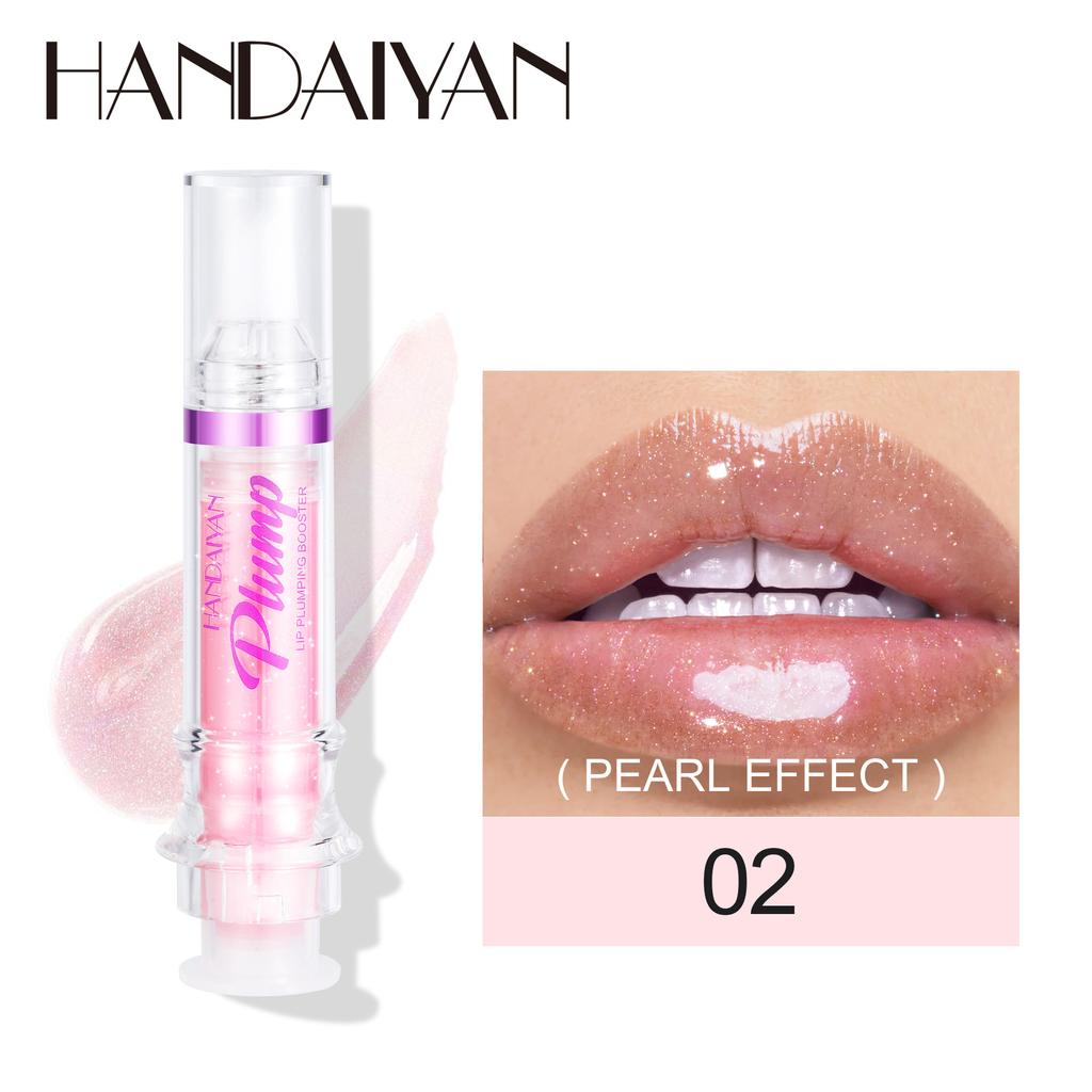 PLUMP POUT Lip Plumping Booster Gloss Haute Brillance pour des lèvres plus pulpeuses Huile pour les lèvres Crystal Volume Extreme Shine Cosmétiques Maquillages