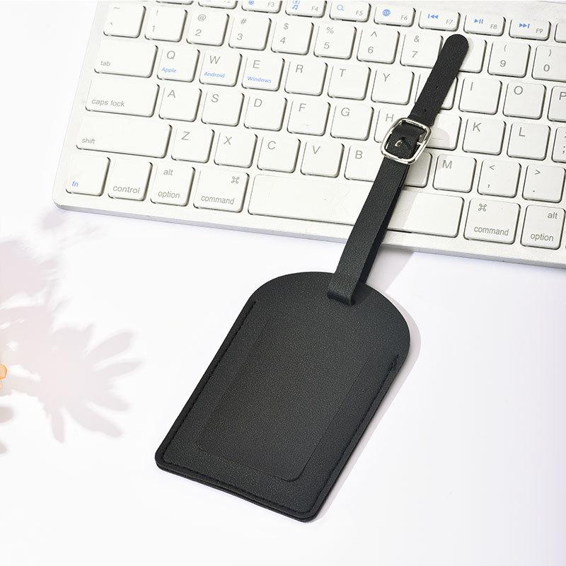 Trending Airplane Boarding Pass Travel Bag Tag – Creative Leather PU Design