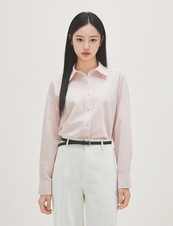 ROEM All Day Cotton Blend Shirt Rmywg24R11