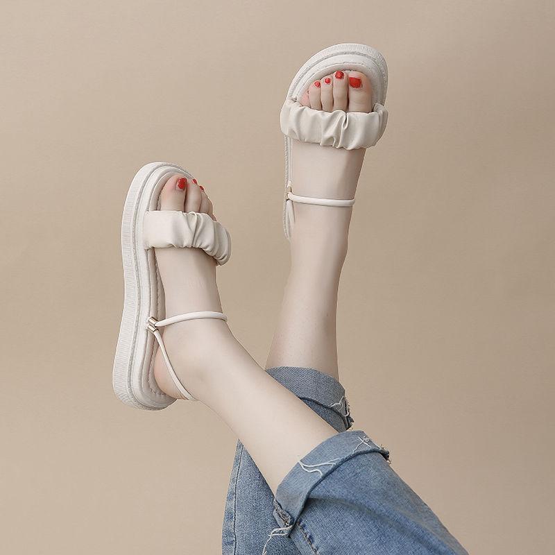 Mode Damen Schuhe Römischer Stil Outdoor Plateau Damen Sandalen Sommer Sale 2025 Bequem Luxuriös Täglich Originell Trendig Korea Schuh