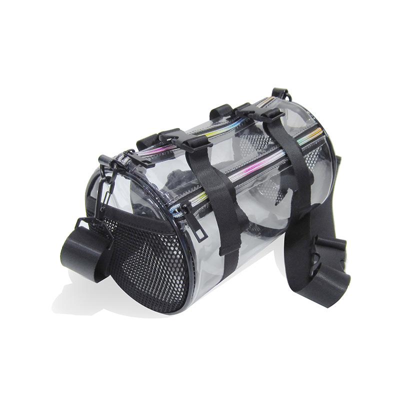 New Transparent Laser Single-Shoulder Crossbody Mini Jelly Handbag - Trendy PVC Women's Bag