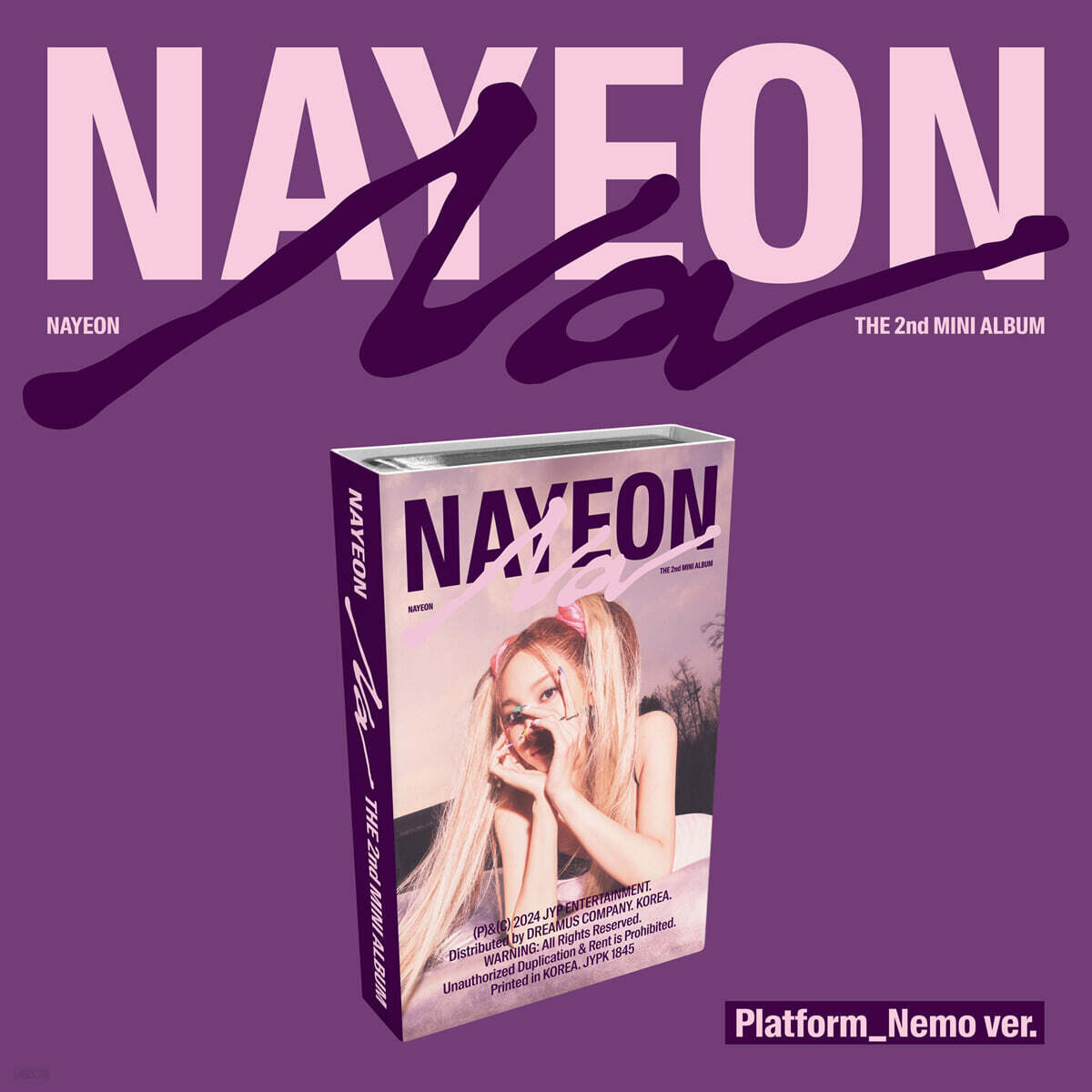

Nayeon (TWICE) - 2nd MINI ALBUM : NA (Platform_Nemo ver.)