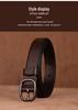 Women's Premium Cowhide Leather Belt with Pin Buckle - Handmade & Soft