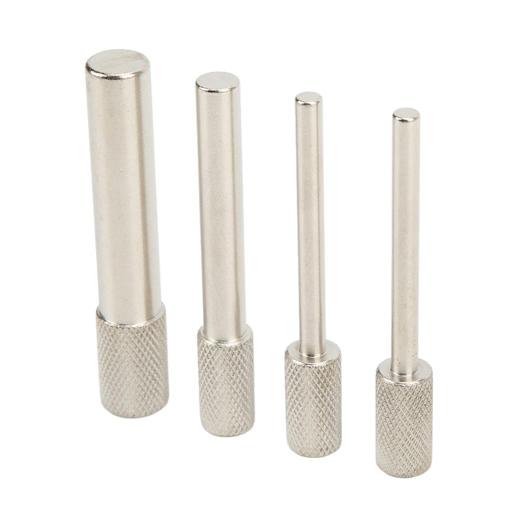 4 Stück Motor Steuerzeiten Arretierstift Set Metall Silber Hohe Härte Ersatz für Citroen 1.4 1.6HDi