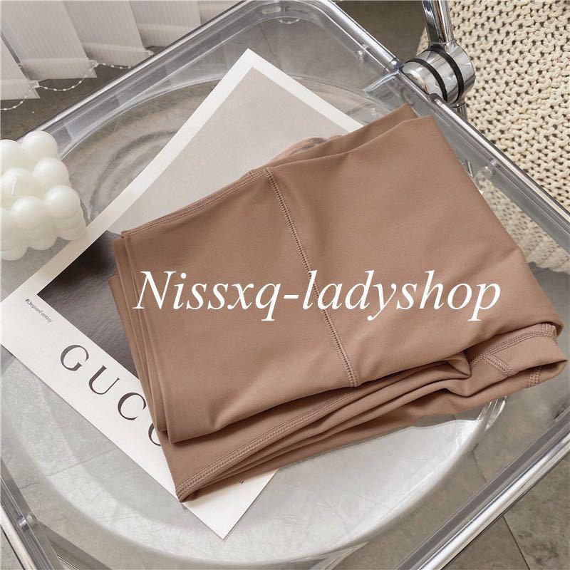 

2026 Cream Nude High-Waist Butt-Lift Yoga Cropped Pants - No Lines, Brushed Fabric, Women’s Base Layer M (40-57.5 kg)