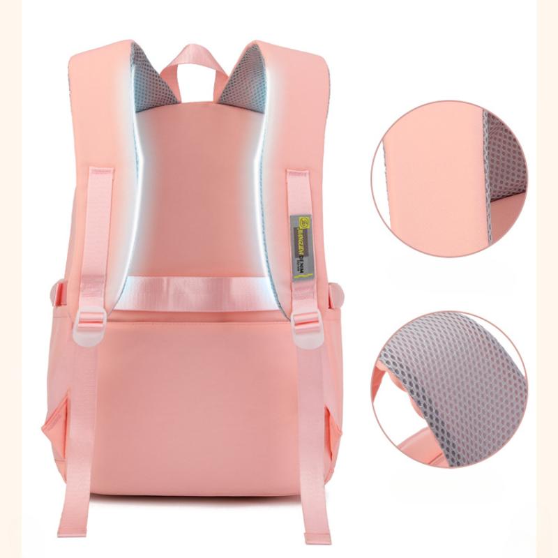 JLD Genți de școală noi, din nailon de înaltă calitate, rezistente la uzură, pentru elevi de liceu, ghiozdan la modă, de culoare solidă, rucsac de mare capacitate pentru fete și adolescenți