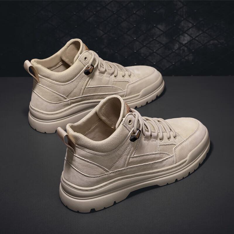 Jeep Men's Low-Top Casual Pigskin Outdoor Shoes