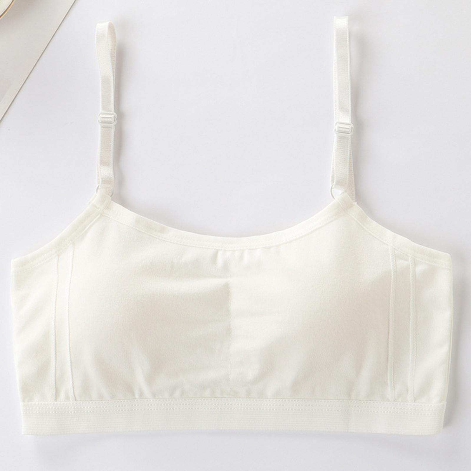 

Спортивний бюстгальтер для дівчат з регульованою лямкою (10-14 років) З фіксованою чашкою One Size білий