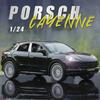 1:24 Cayenne S Turbo Suv Alloy Car Model Diecasts Metal Toy Car Model Simulation Sound Light Collection Kids Gift