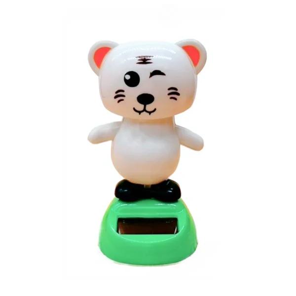 Hot Solar Energy Car Interior Ornaments Animal Doll Figurine Sway Model Automotive Dashboard Decorate Children's Gifts Toy New
