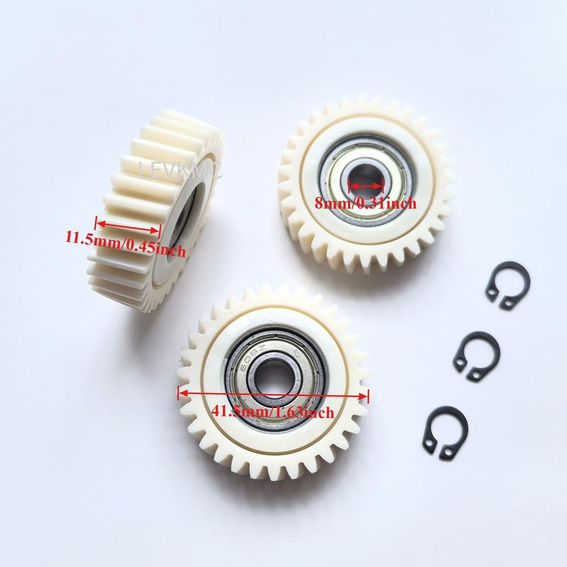 41.5x11.5mm Oblique Planetary Gear 31 Teeth Helical Gears with 608z Bearing Electric Bike Nylon Gear For E-bike Hub Motor Parts 8mm