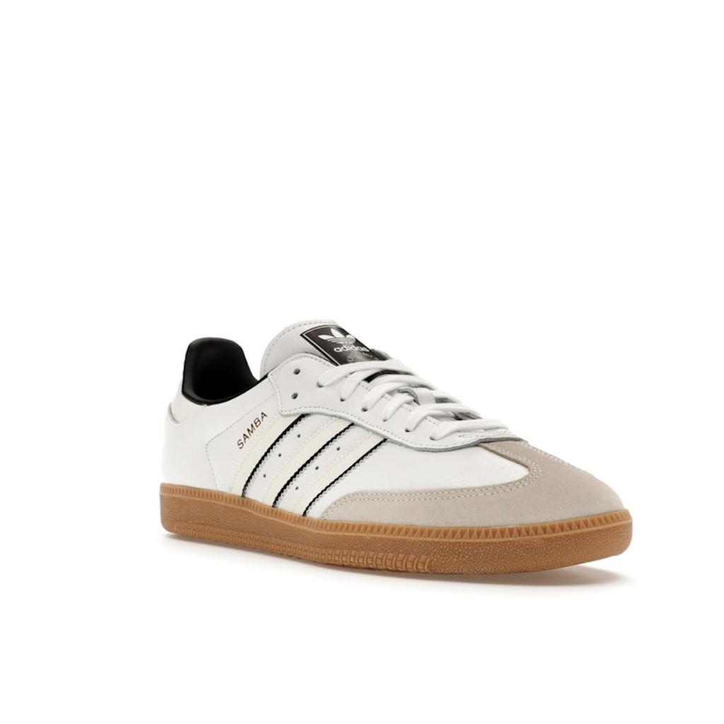 Adidas Samba OG Two Tone Stripes - Black Unisex Sneakers White Cloud-White Off-White ID1480