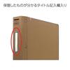 KOKUYO File Binder, Cloth Paste, A4, Vertical, with Metal Border, 30 Holes, Holds 200 Sheets Ha-123Z