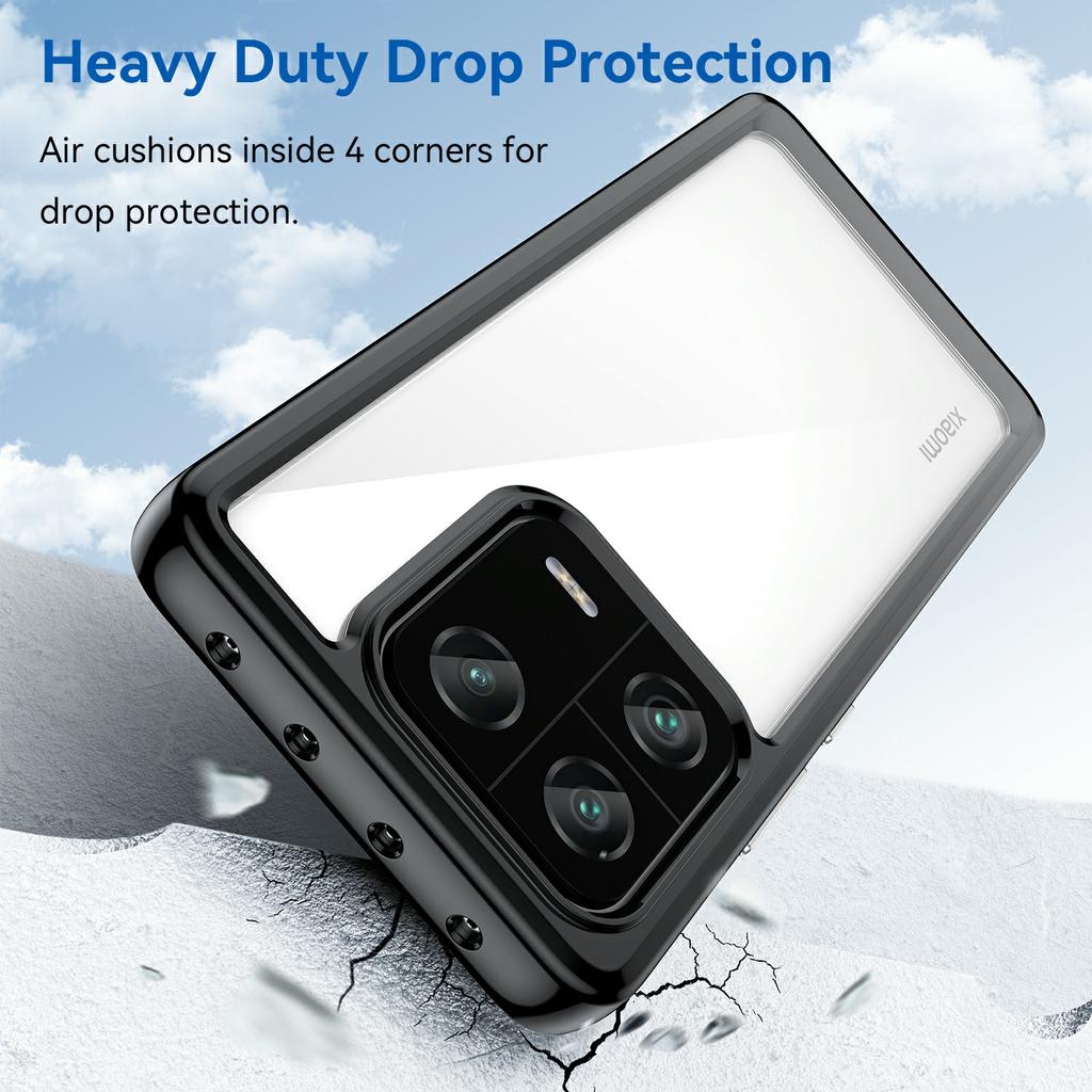 For Xiaomi 13 Pro 5G Case TPU +Acrylic Protective Clear Phone Cover