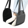 Airplane Foot Hammock Length Adjustable Wide Platform Base Foot Rest Portable Office Under-Desk Feet Relaxing Hammock Travel Essentials
