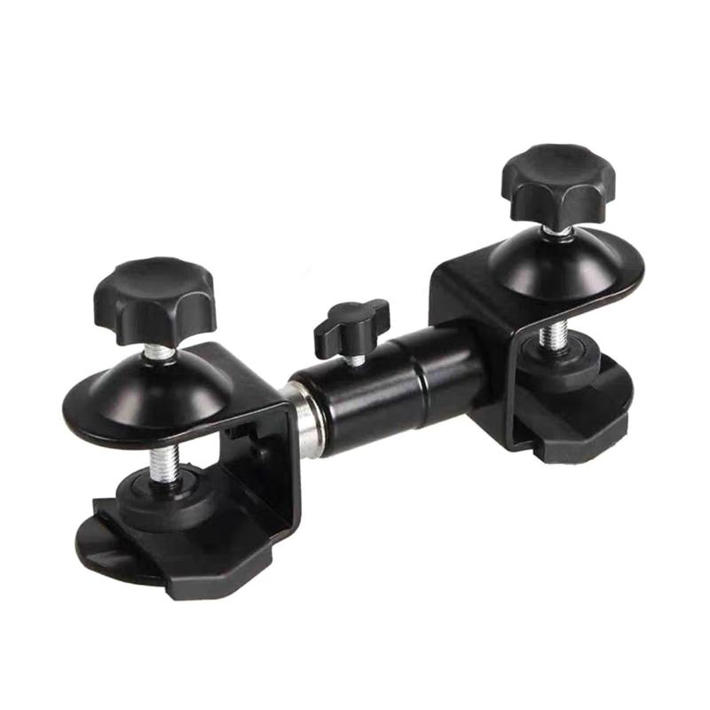 

Aluminum-alloy Tripod Umbrella Holder Stand for Camera C-clamp Bracket Mount Clip Pictures Taking Rain Shadow Adjustable 1