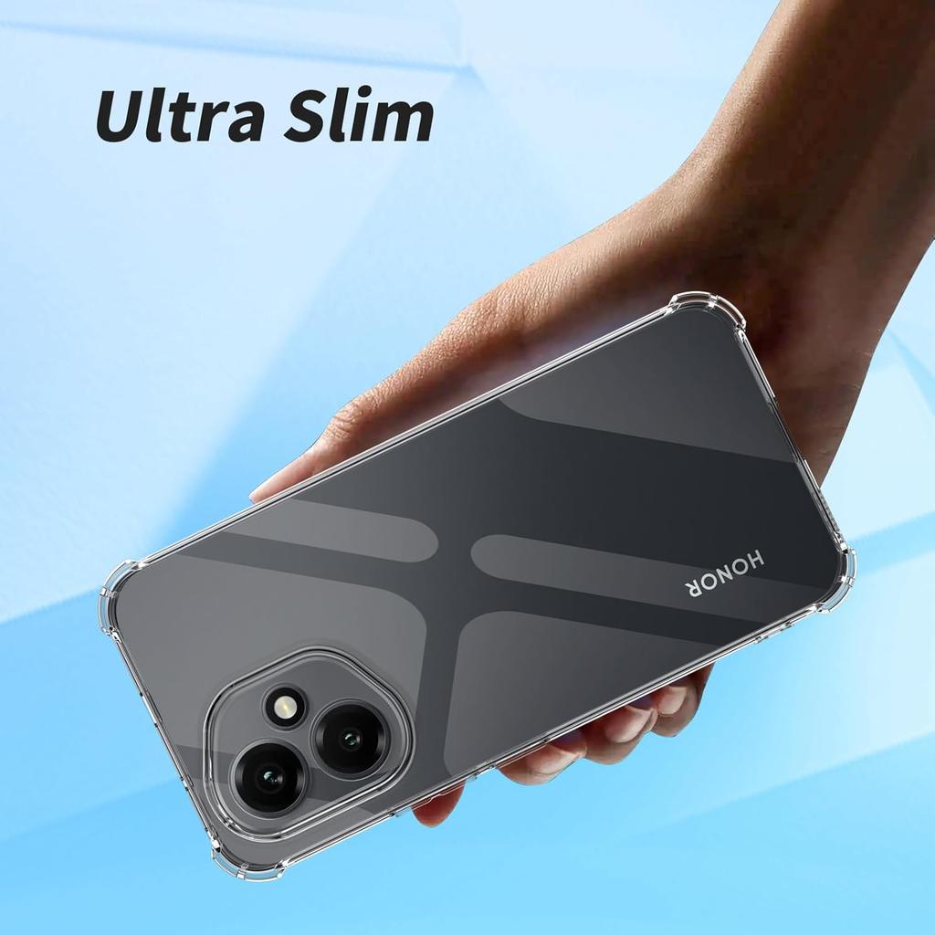 Flexible Four-Corners Shockproof TPU Case for Honor 400 Pro 5G Protective Cover Transparent Capa Fundas Coque