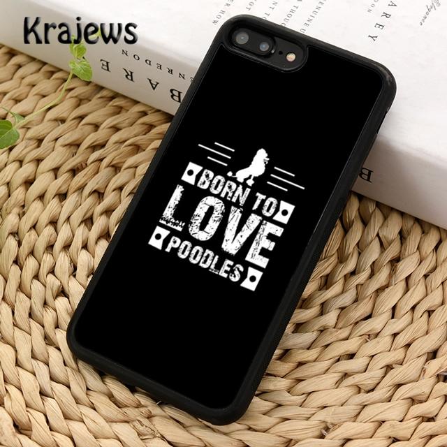 Funny Poodle Design Life Is Better With A Poodle Phone Case For iPhone 17 Air 16 15 14 Plus 11 12 13 Pro Max Coque Fundas