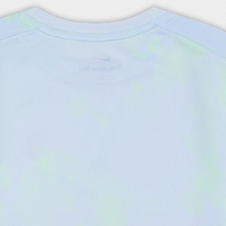 Nike Dri-Fit Comfortable Breathable Quick-Dry Short Sleeve T-Shirt Kids Tops Football-Grey II6478-085