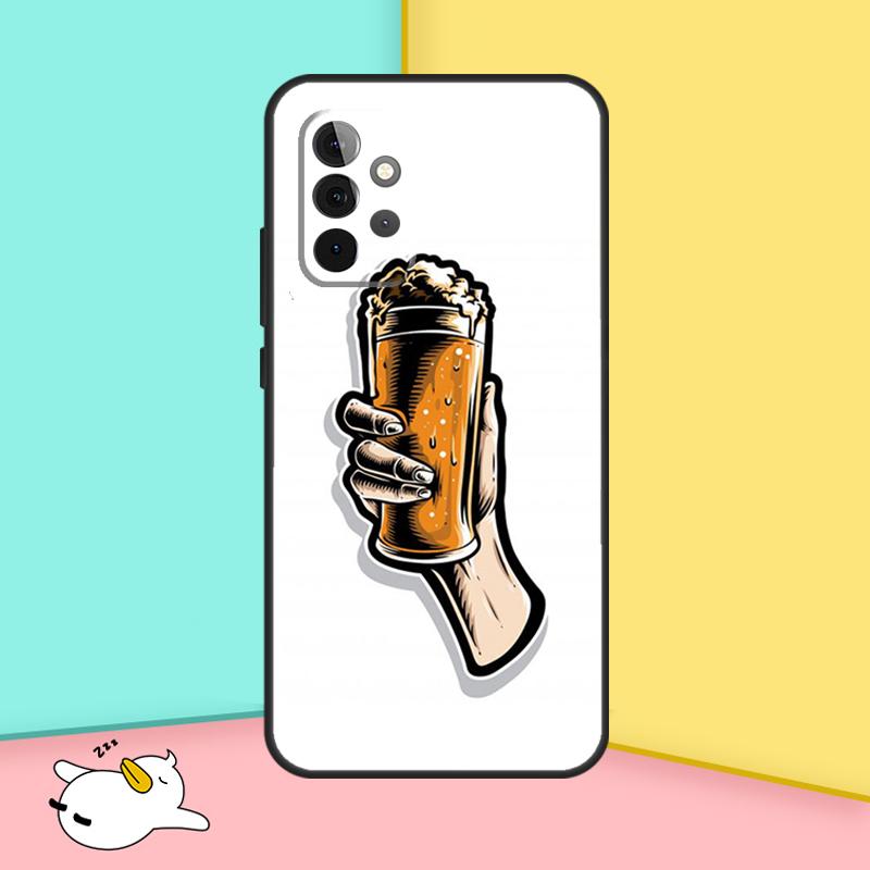 

Beer Cup For Samsung Galaxy A54 A34 A14 A13 A33 A53 A12 A32 A52 A71 A51 A15 A25 A35 A55 Phone Case Samsung A34 5G