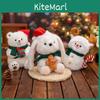 Christmas Plush Snowman Toy With Soft Short Plush For Kids And Holiday Decor