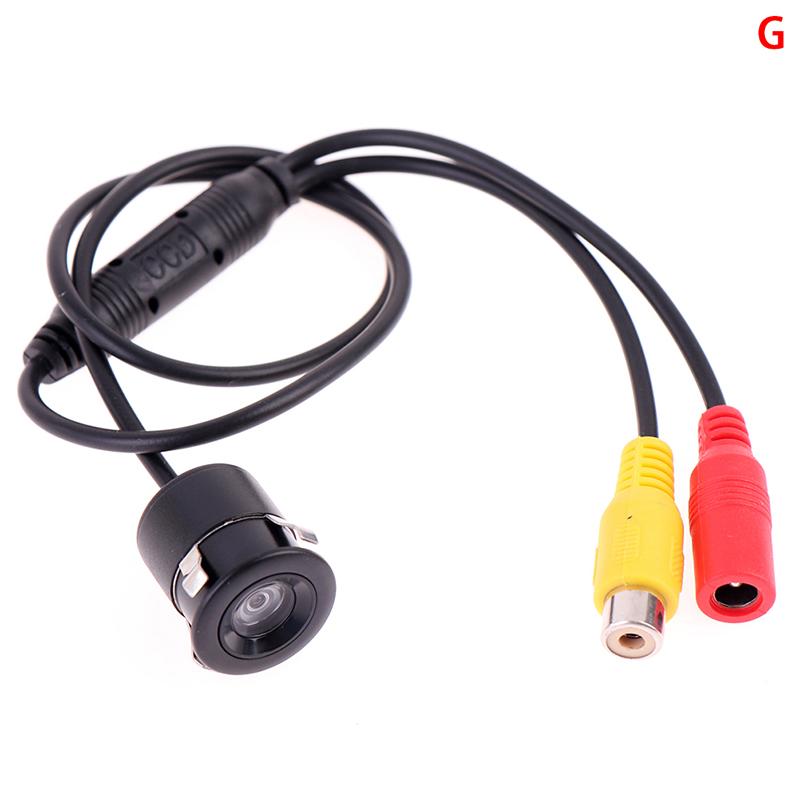 170° Wide Angle Car Rear View Camera Parking Assistance Kit Hd Lens Fisheye