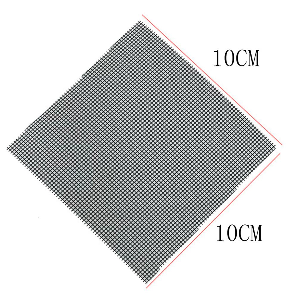 50pcs Pot Hole Mesh Pad Mat Grid Square Drainage Hole Screen For Pot Bottom Prevent Soil Loss Bonsai Flower Plant Gardening Tool