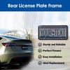 Rear License Plate for OE 1096844 00 B License Plate Frames Replacement Sturdy PP and EPDM Material, Car License Plate Holder Mounting Bracket for