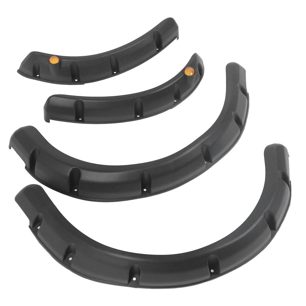 Golf Cart Wheel Flares Impact Resistant ABS Plastic Front Rear Golf Cart Tire Flares Set for RXV 2008‑2015 Golf Cart