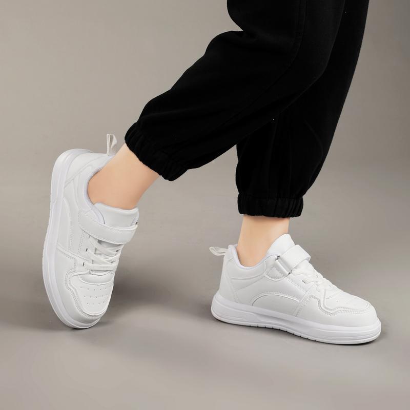 Kid's  Lightweight and Fashionable Sports and Leisure Shoes Outdoor Running Shoes White Shoes