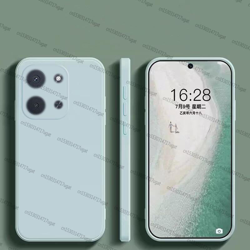 For Xiaomi Poco C85 Case For Poco C85 4G Anti-knock Soft TPU Liquid Silicone Candy Color Phone Case For Poco C85 Case