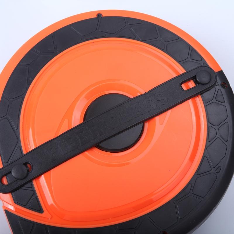 Plastic Measuring Roulette Pvc Soft Ruler Flexible Ruler Waterproof Retractable Fast Recovery Portable Tape Measure