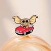 Little Elf Enamel Pins Custom Horror Movie Brooches Lapel Badges Cartoon Punk Animal Jewelry Gift for Fans Friends
