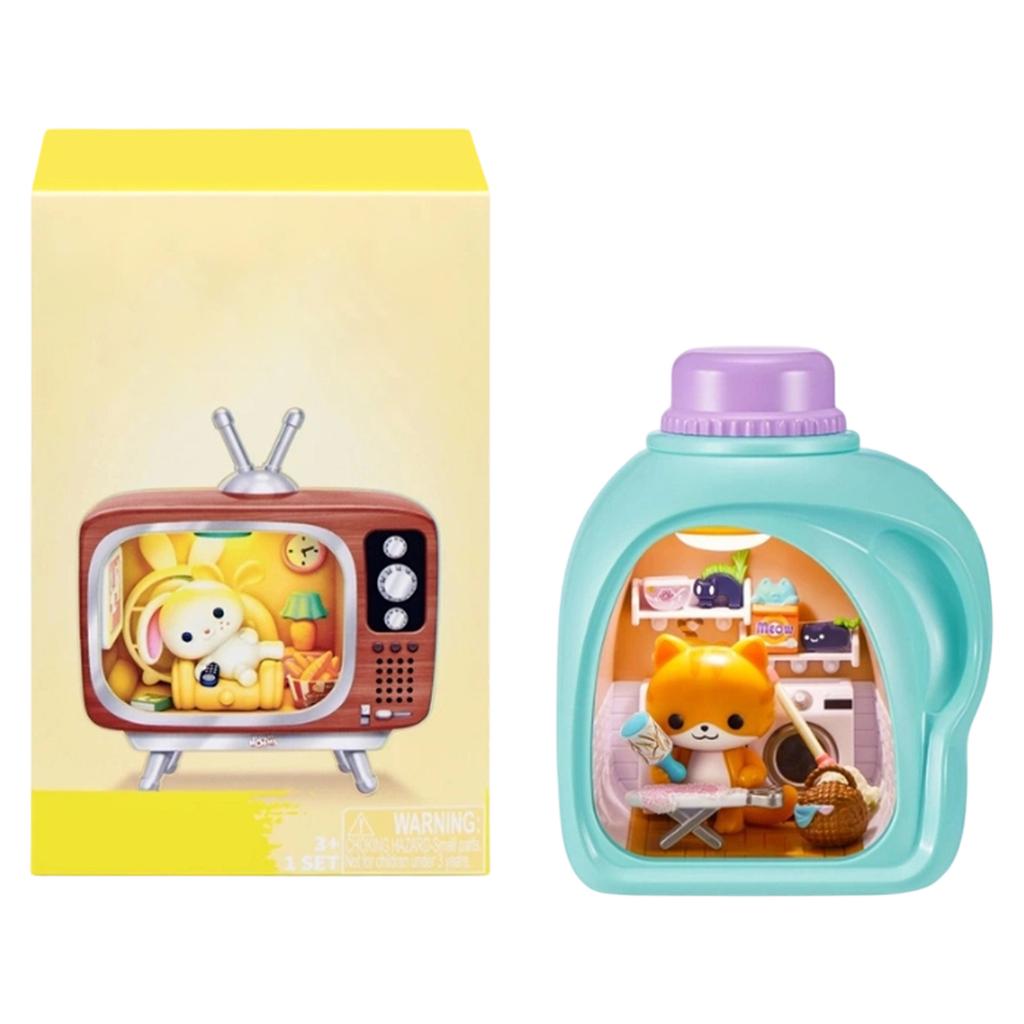 Miniature Animal Bottle Collectible Figure Cute Decorative Model