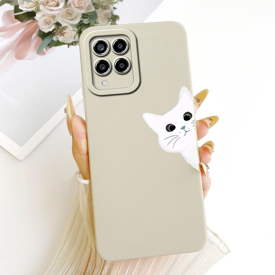 For Samsung Galaxy M33 5G Case SM-M336B Cute Rabbit Cartoon Cover Soft TPU Phone Cases For Samsung M33 M 53 Galaxy M53 5G Fundas