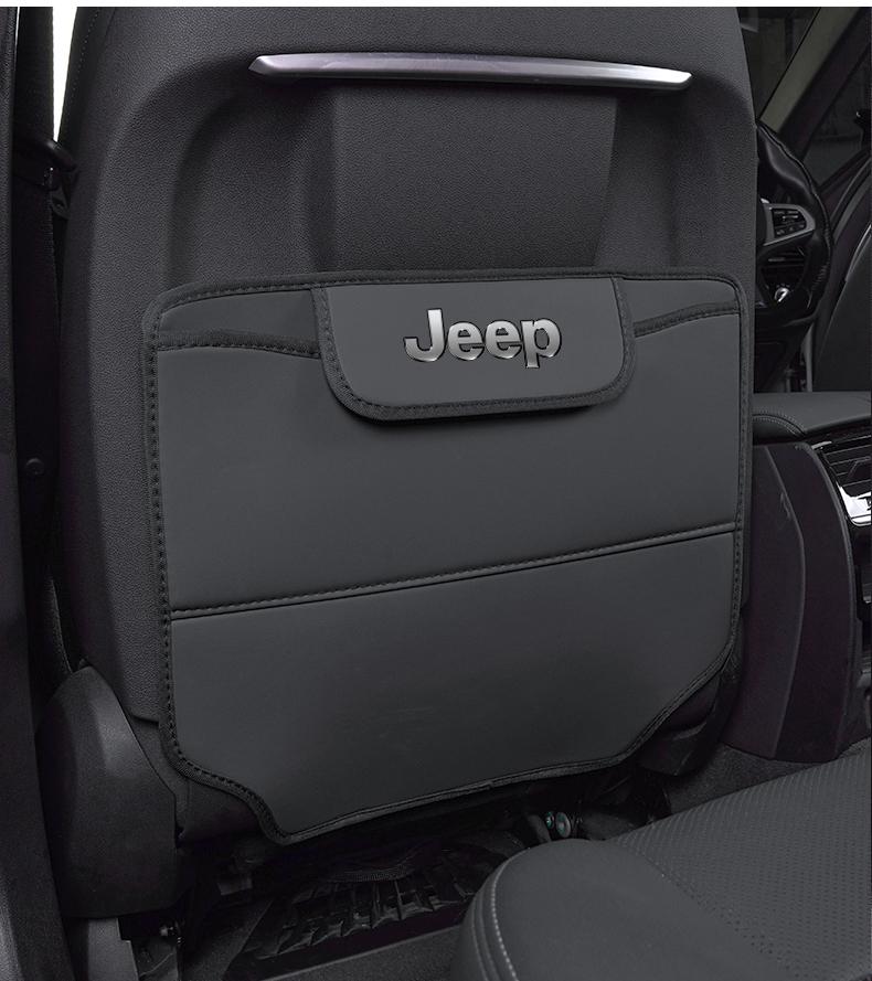 Pro auto Jeep Podložka proti nečistotám Potahy autosedaček Zadní chrániče Kryt pro Jeep Grand Cherokee Wrangler JK Gladiator Compass Renega