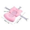 43x28x22cm Anti Slip Bathtub Safety Pad for Kids Young Children Bathing Seat Pad for Home Apartment Bathroom Sink Shower Girl