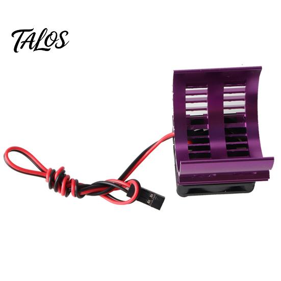 Metal Electric Motor Heat Sink 5V Cooling Fan for RC Parts 1/10 Car 540 550