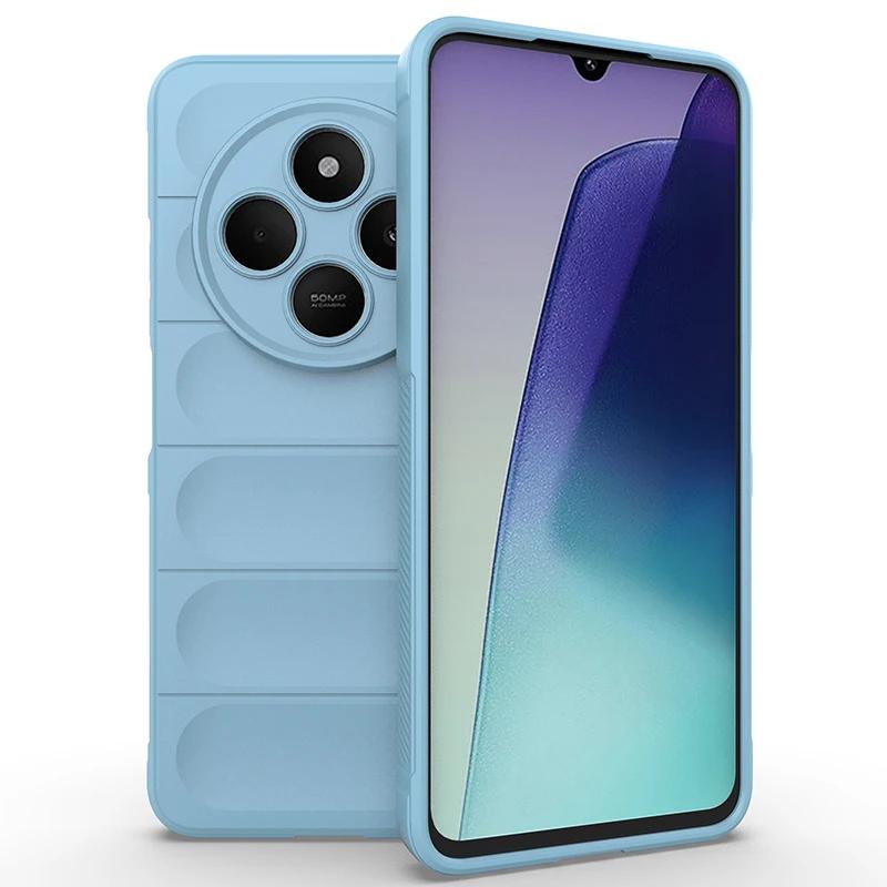 Soft Skin Feeling Flexible Silicone Case for Xiaomi Poco C75 Redmi 14C 4G Protective Cover Shockproof Fundas Coque