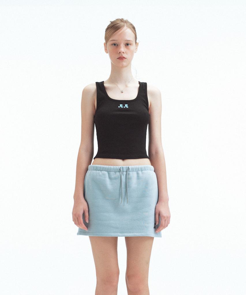 REST&RECREATION Short Tank Top - Black