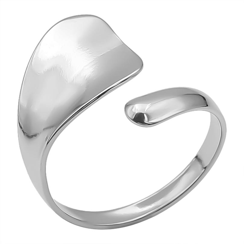 Geometria Semplice Moda Acciaio Inossidabile Anelli Aperti Per Donne Uomini Accessori Colore Argento Cuore Sole Rotondo Base Vuota Fai da Te Anillos