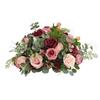 Guangqianfeng Deep Red & Pink Floral Wedding Arch Décor