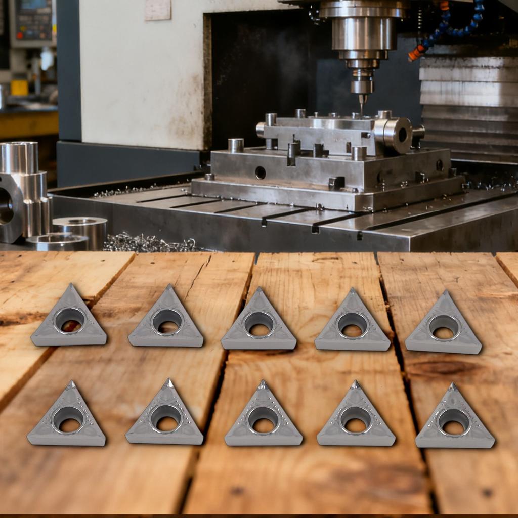 Aluminum Processing Carbide Inserts Chip Control Cutting Performance Exquisite Workmanship Automobile Parts Cutting Tools