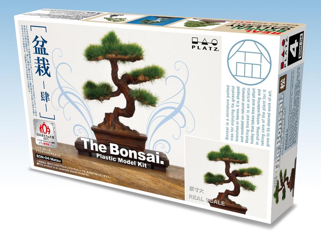 PLATZ The Bonsai 4 Plastic Model 1/12 BON-04