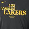 Nike x NBA Courtside Los Angeles Lakers T Shirt Men's Black HJ2714-010