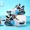 New Anti-skid Leather Kids Sneakers for Boys Running Walking Lightweight Casual Shoes With Fashion Dragon Pattern Size 28-39