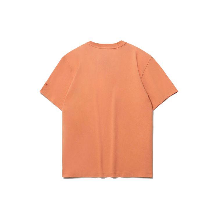 Li Ning X Disney Collaboration Sports Fashion Series Loose Fit Round Neck Short Sleeve T-Shirt Men Tops Chestnut-Brown AHSR039-1