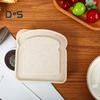 Plastic Toast Box Convenient To Carry Useful Office Worker Lunch Toast Sandwich Carrying Case