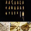 22pcs Punte per Penna a Legno Pirografia Legno Intaglio Ferro Punte per Lavorazione del Legno Saldatura