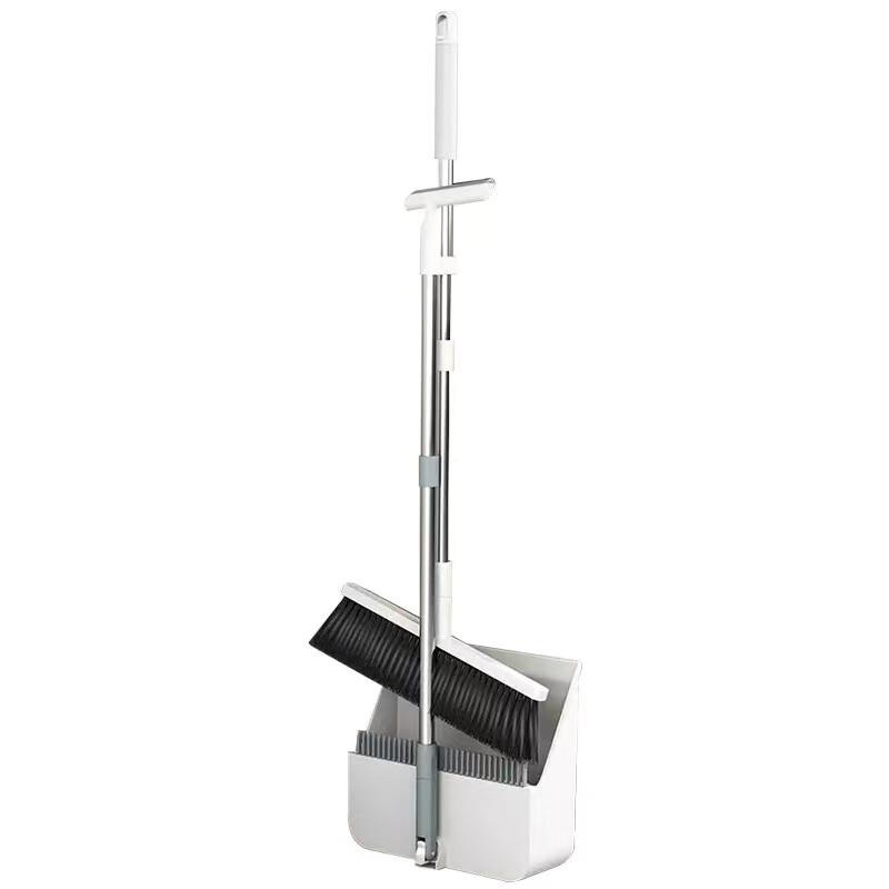 Buman Pure Folding Broom and Dustpan Set